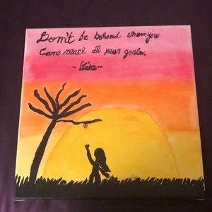 Painted by 11 year old.